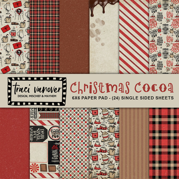 Christmas Cocoa - 6" x 6" Paper Pad